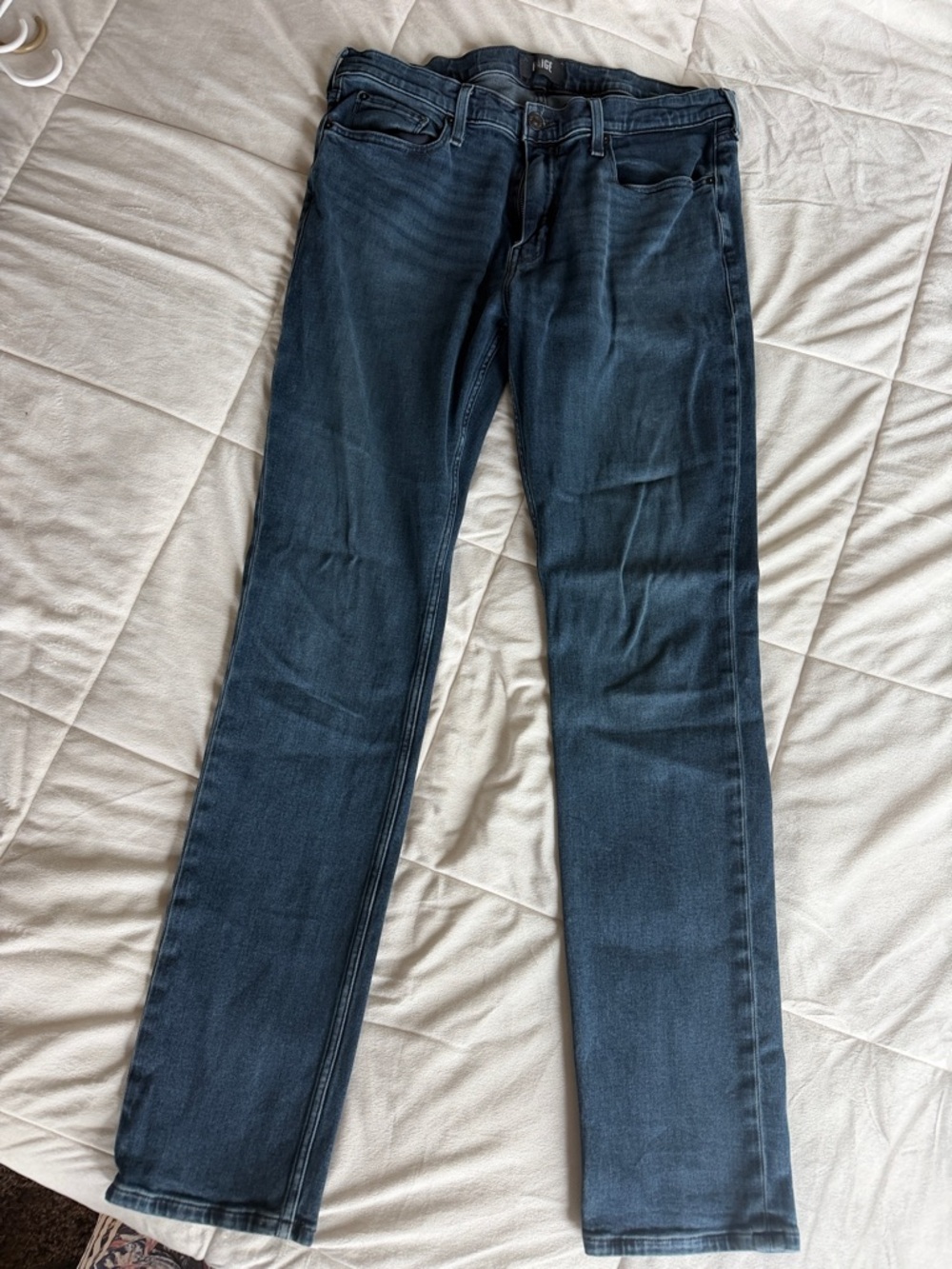 PAIGE Men’s Slim Jeans in Dark Blue Wash